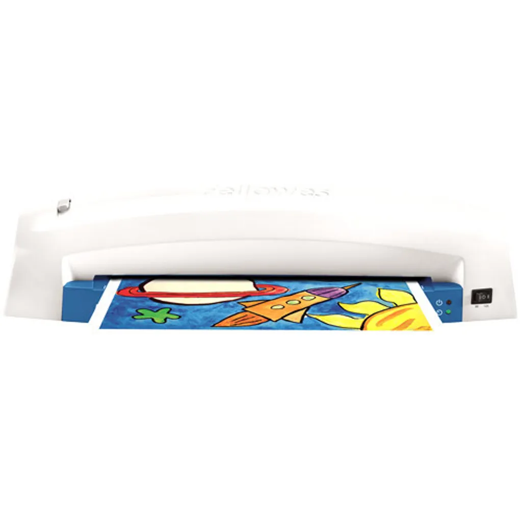 Machine à plastifier format A3 Fellowes Lunar+ blanc et bleu ciel - 2