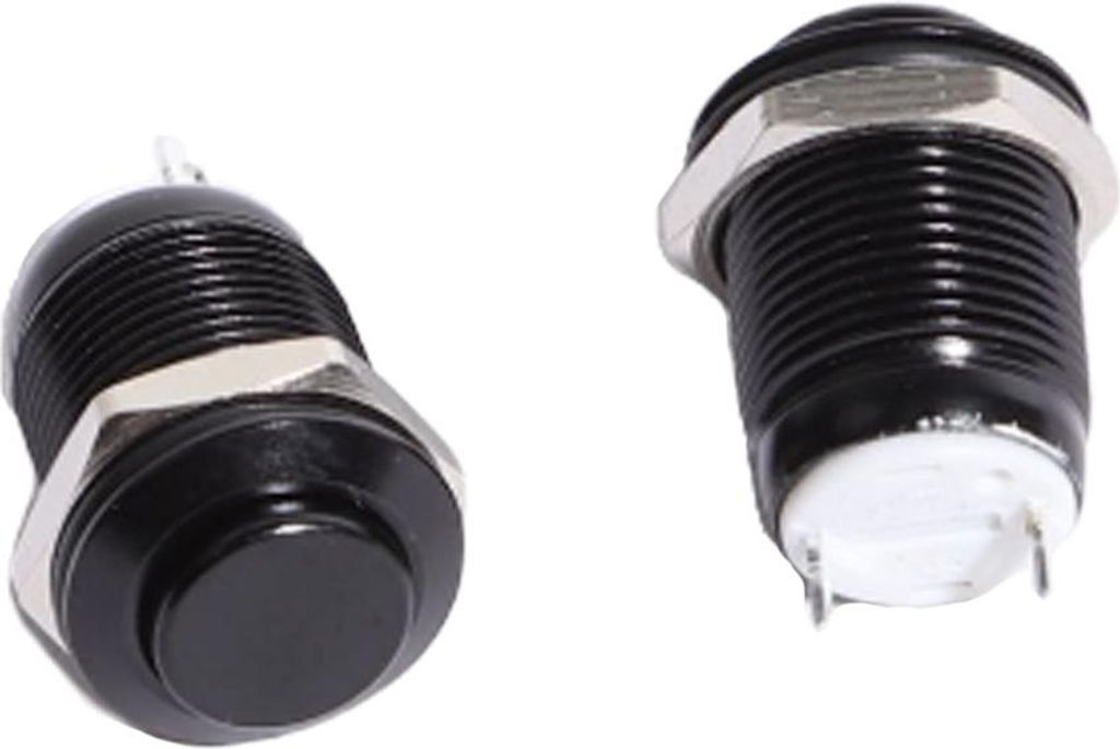 Drucktastenschalter LSKF-109-12mm Hoch Modell Zurücksetzen 2x 2-polig