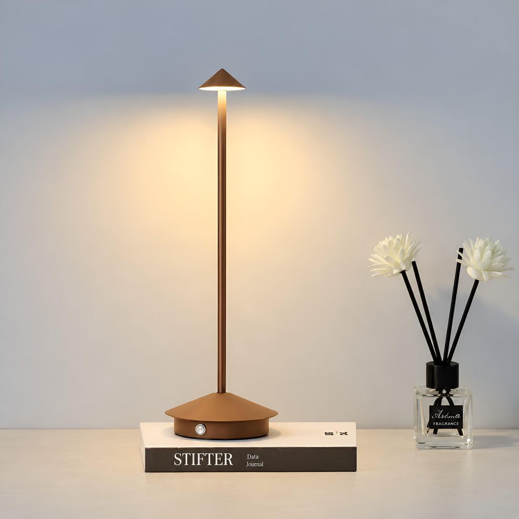 LED Nachttischlampe, Kabellose LED Tischleuchte, Dimmbare Produktbild 