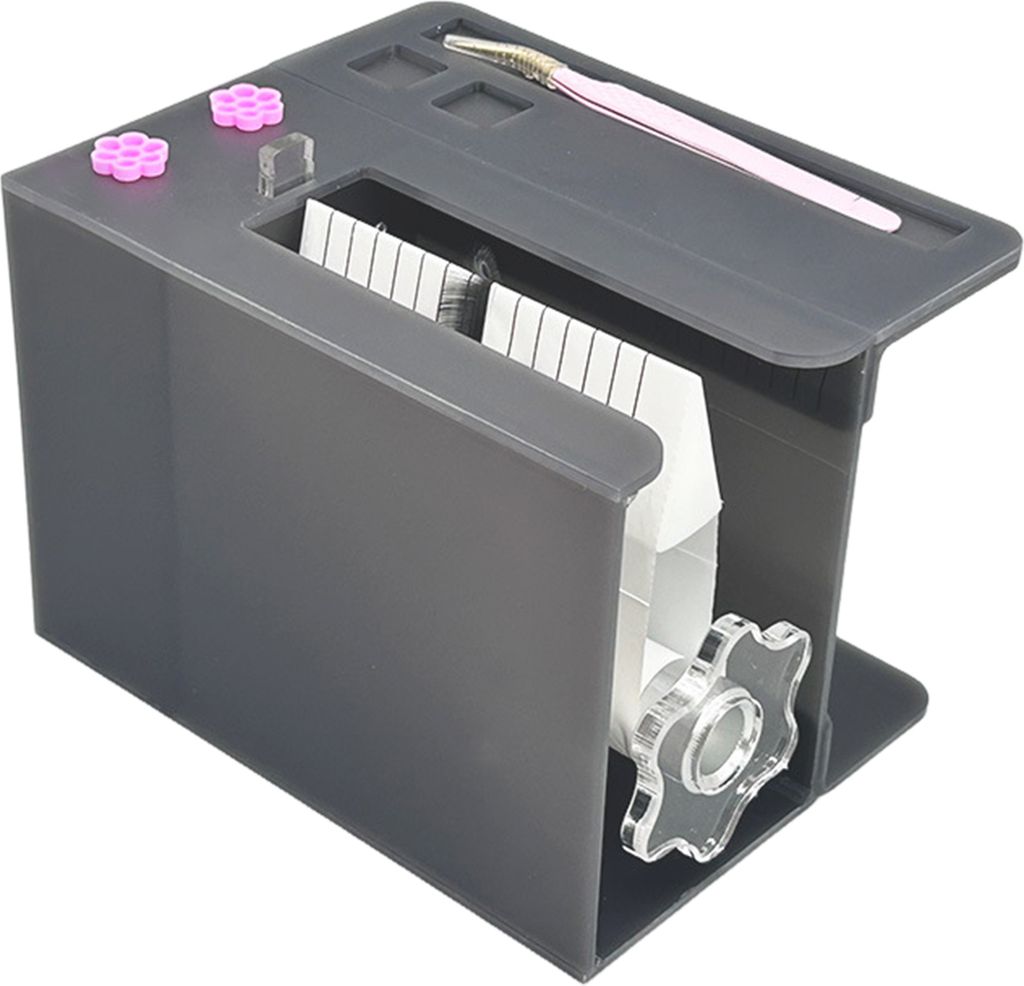 Acryl-Wimpernwurzelsplitter, manuelle Wimpernfächermaschine, Fächermacher, professionelle Wimpernblütenwerkzeuge für Frauen, Wimpernverlängeru...