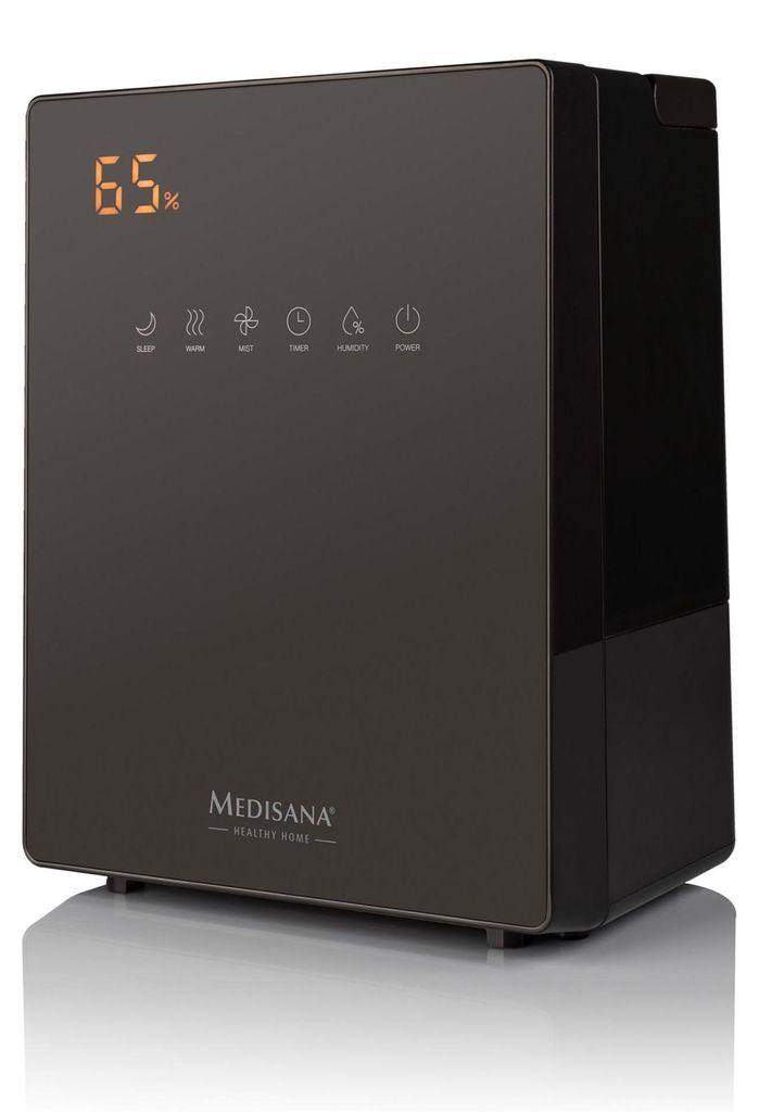 medisana AH 675 Ultraschall-Luftbefeuchter mit Hygrometer Produktbild 