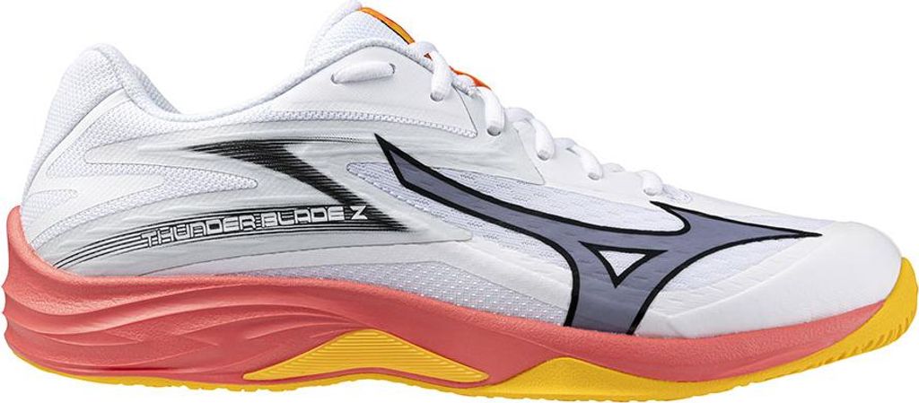 Mizuno Thunder Blade Z - white/fiery coral 2/citrus, Größe:6