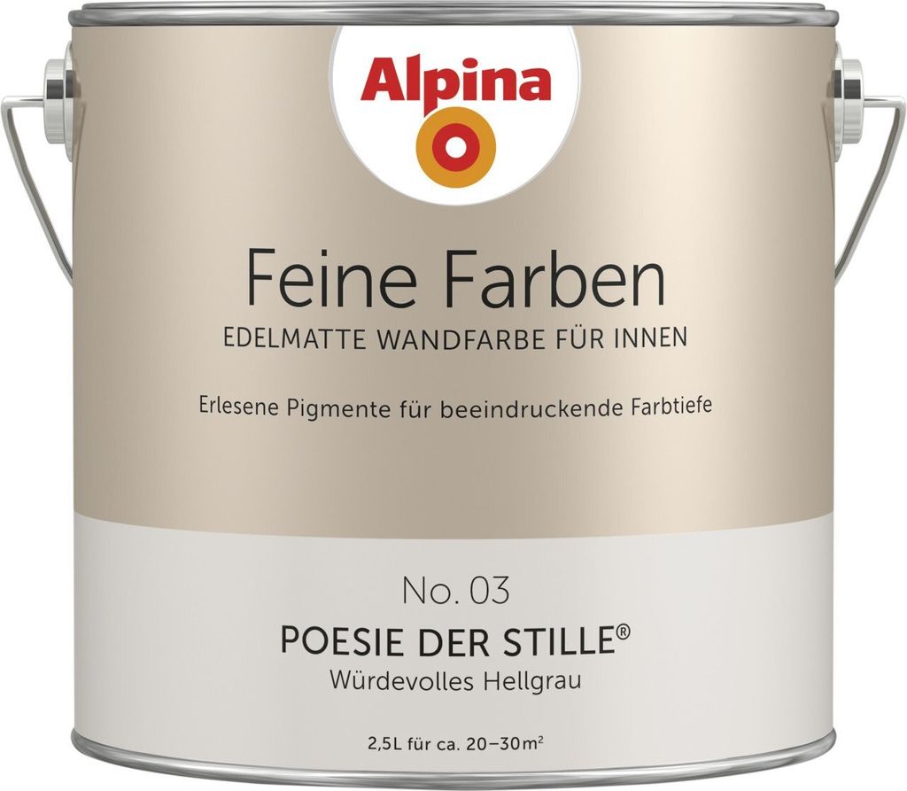 Alpina Feine Farben Wandfarbe No. 03 Poesie der Stille - Produktbild 