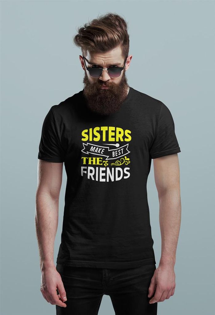D&B Uni Polo ST00107 Sisters Schwarz-Größe XL