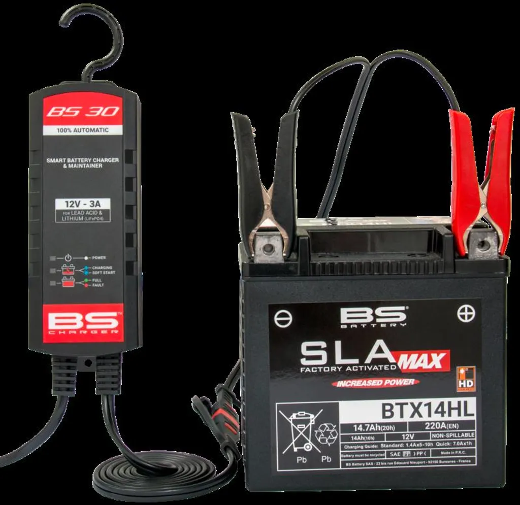 BS-BATTERY BS30 Solution pour Batterie Déchargée et Problème Démarrage - 10