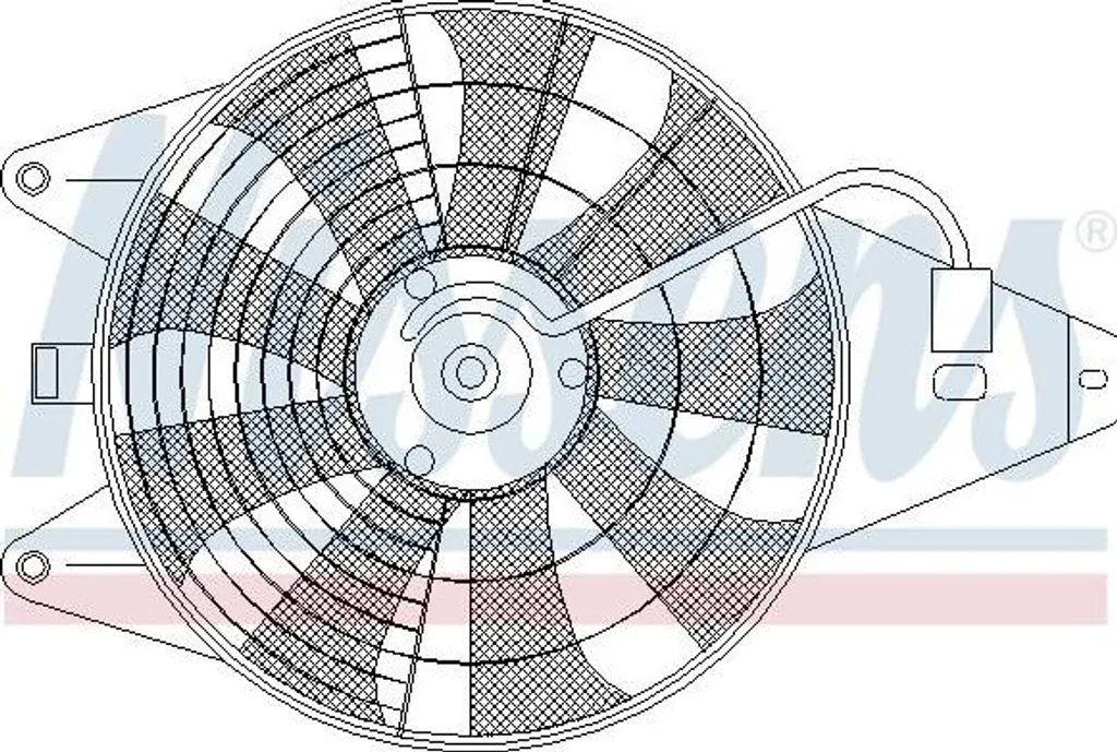 Système de Ventilation Radiateur pour Magentis Nissens 85375 Fiable