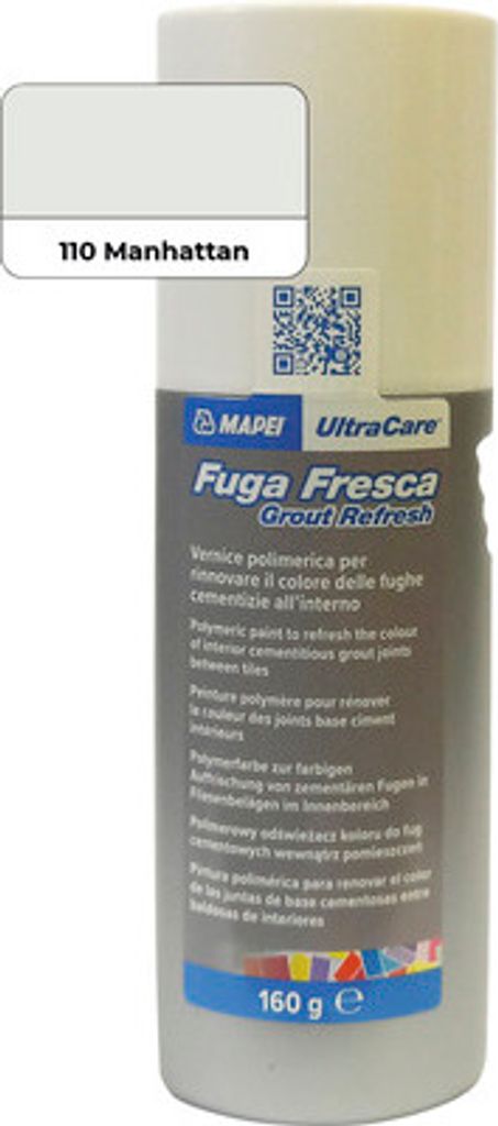 Fuga Fresca Mapei 160g | Colore Manhattan/110 | Vernice Per Rinnovare Fughe Cementizie - Foto 6