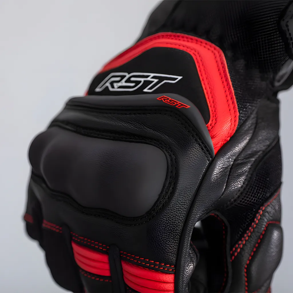 RST Urban Air 3 Mesh Gants Moto Rouge en Textile et Cuir Taille M