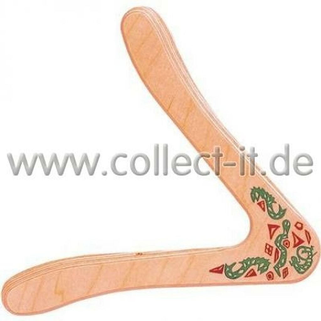 Bumerang Sirius wykonany z drewna 25cm Zdjęcie produktu 