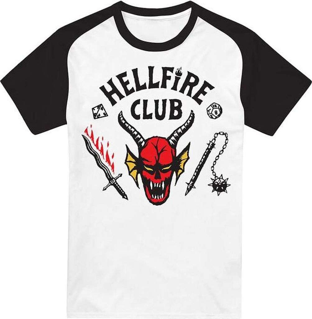 Stranger Things T-Shirt Herren Hellfire Club multicolor M Produktbild 