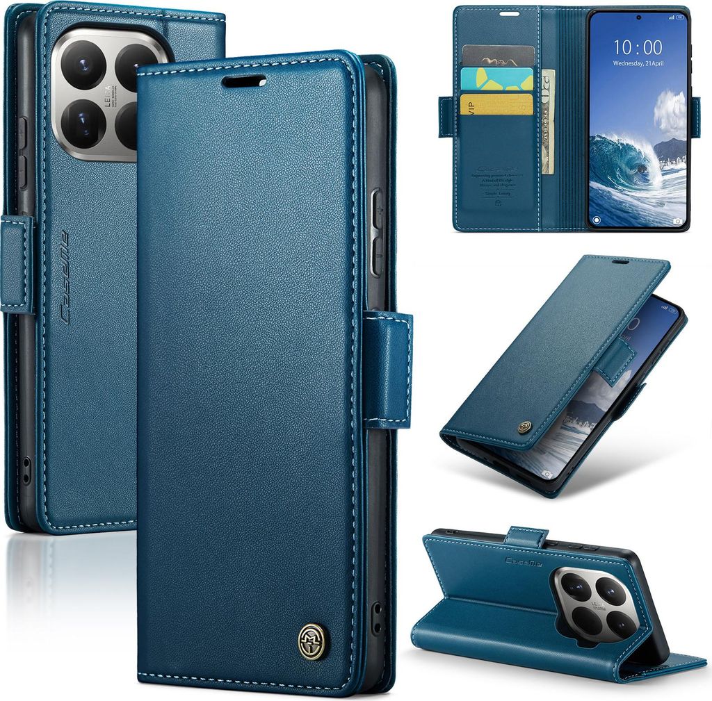 Housse en cuir pour Xiaomi 15T Pro Portefeuille Image du produit 