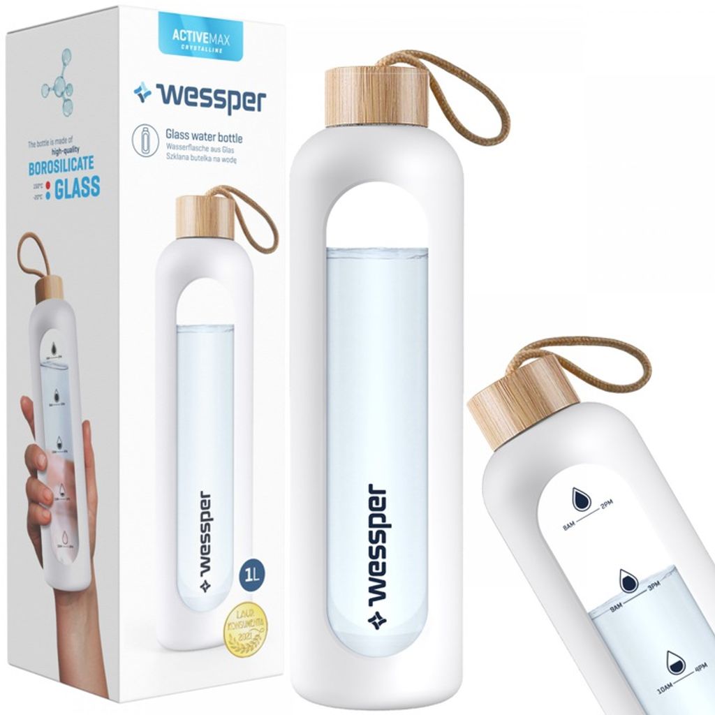 Wessper Adaptateur Glaçons Pour Carafe Filtrante Aquamax AquaClassic Crystalline - Eau Fraîche Instantanée