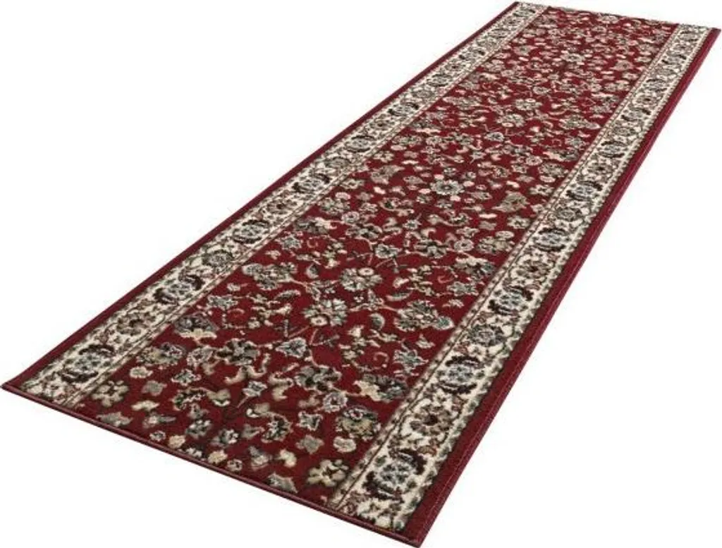 Chemin de table rouge pour décoration festive Hanse Home Basic Vintage - 5