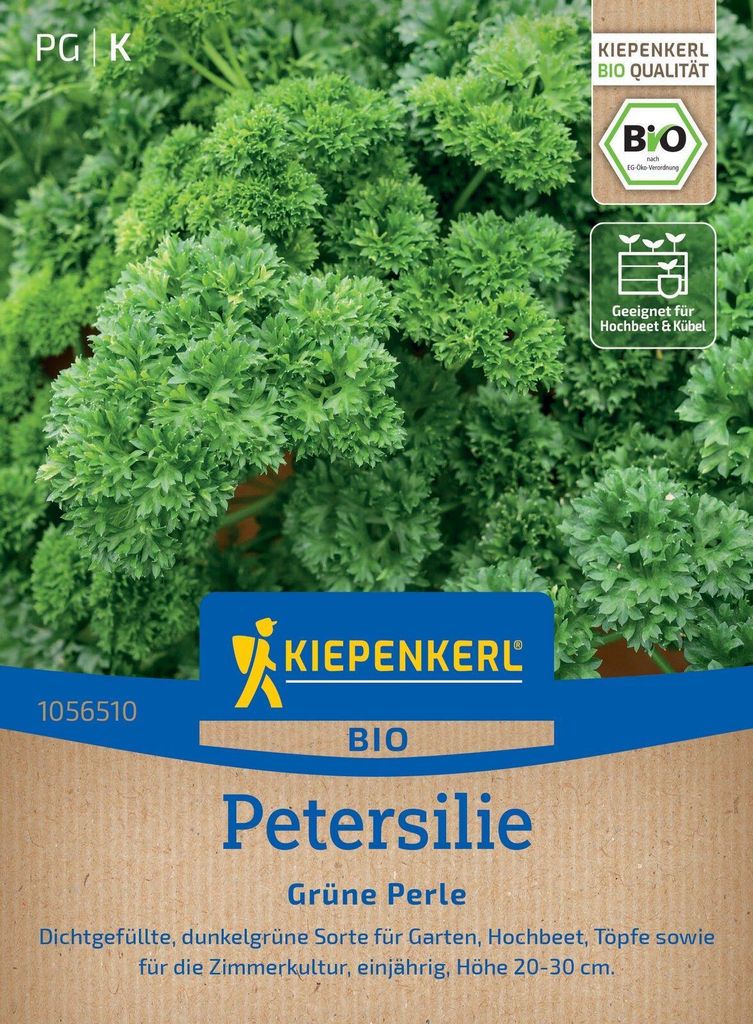 Kiepenkerl Petersiliensamen Grüne Perle Petroselinum crispum 450 Pflanzen