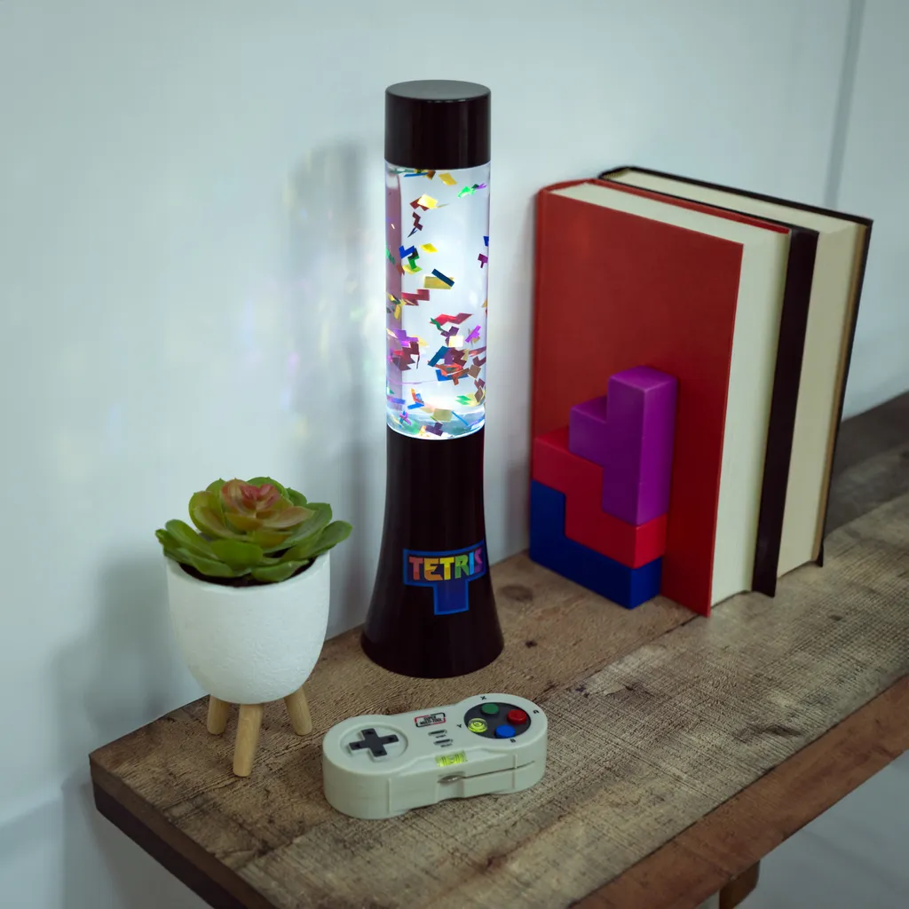 Lampe Tetris multicolore - Éclairage rétro gaming en ABS de 20cm - 3