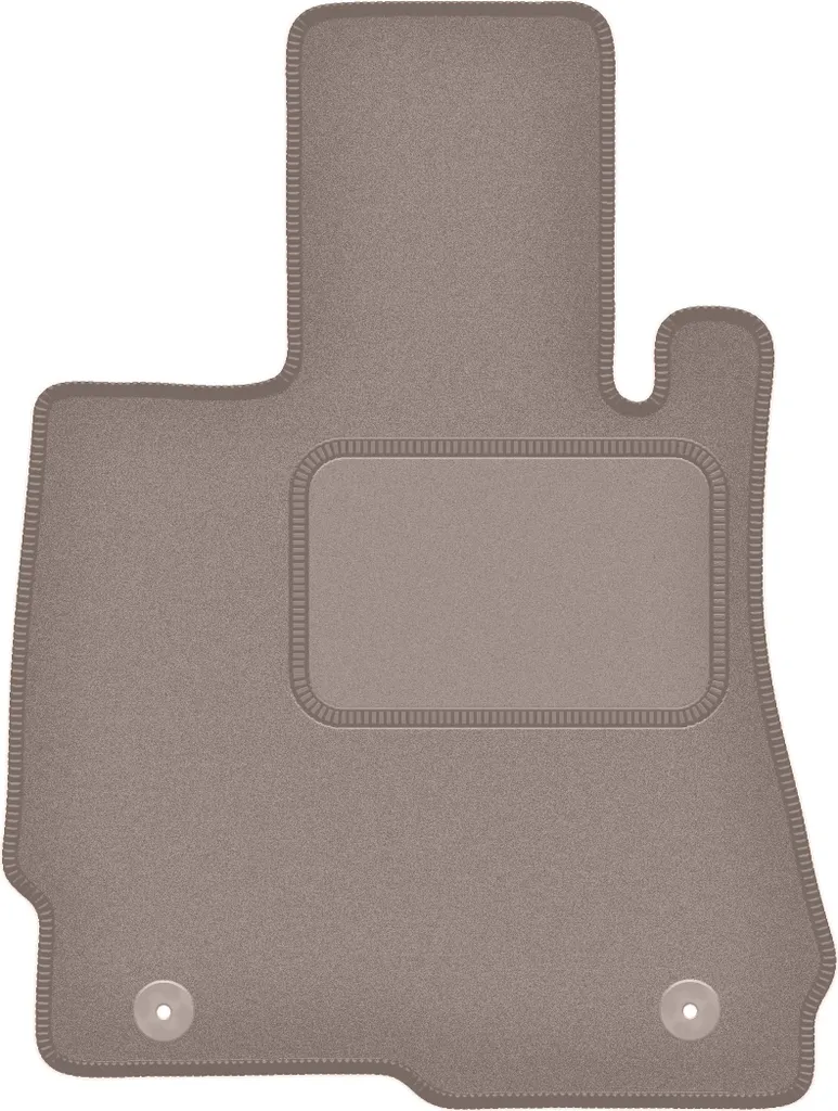 Tappeto Guida Lusso Beige per Mercedes W221 - Velluto Top Quality