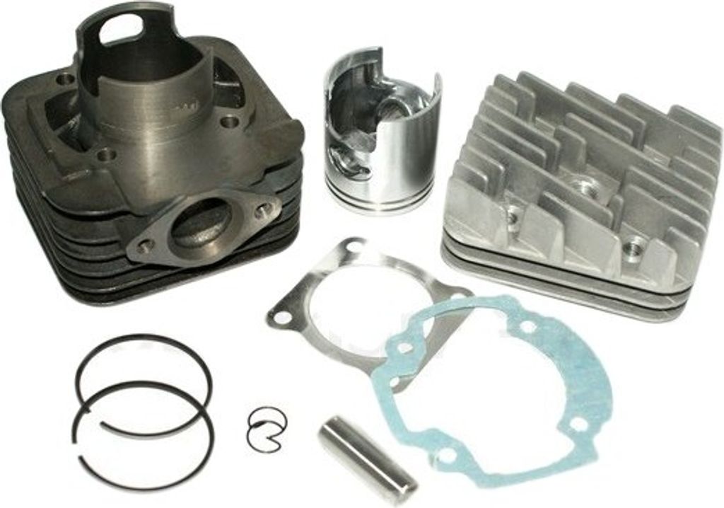 50 CCM Zylinder KIT KOLBEN Kopf KOMPLETT für GILERA SKP 50 Stalker Naked 2T Zylinderkit