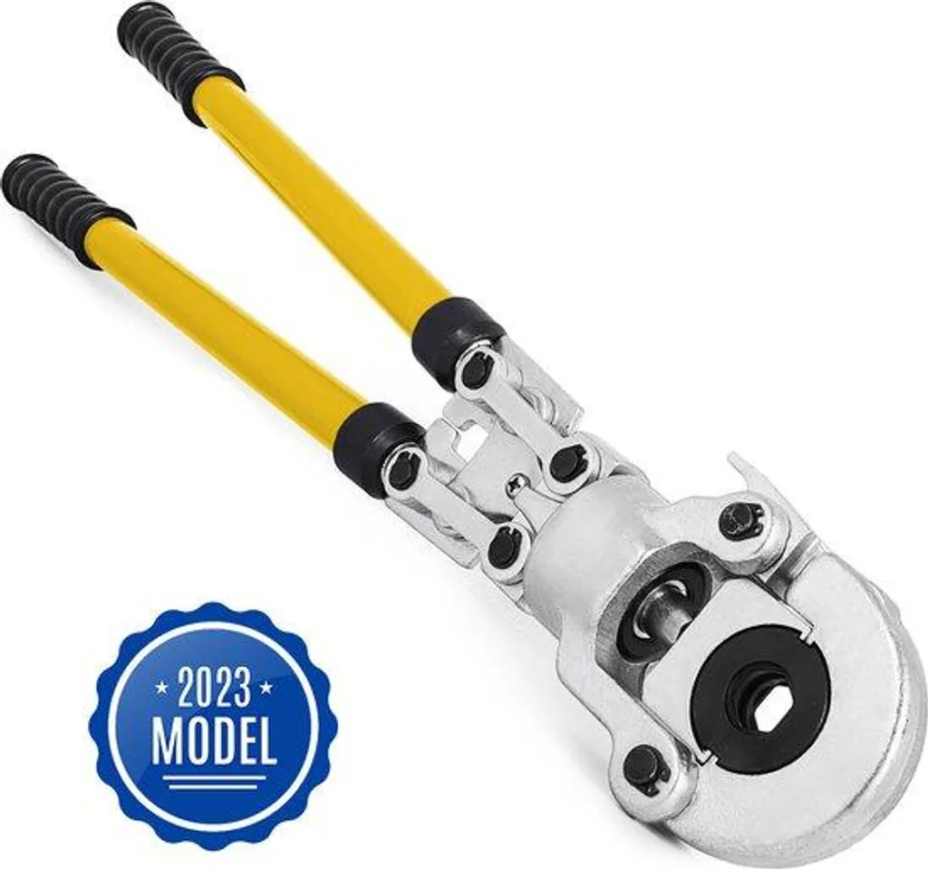 Pince à sertir pour PEX en acier : Kit d'outils portatif jaune 16-20mm