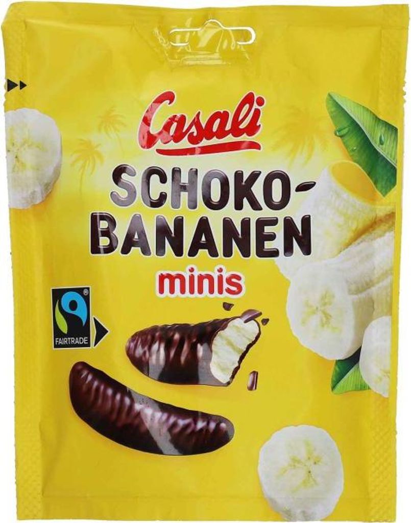 Casali Schoko-Bananen Minis 110g Produktbild 