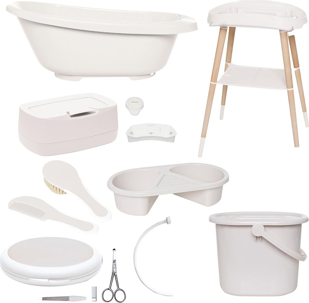 Bébé-Jou Badeset Edition - 8-teilig - Light Oat | Bebe-Jou Produktbild 