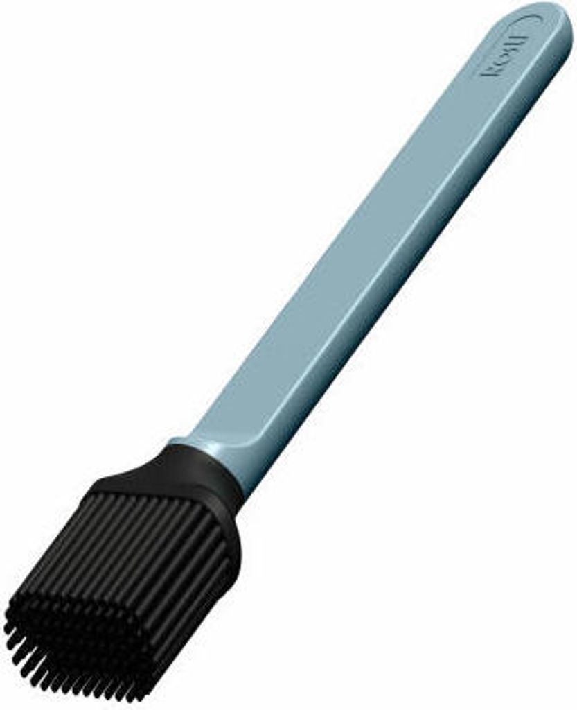 Rosti Backpinsel Classic, Küchenpinsel, Melamin, Silikon, Dusty Blue, 17 cm, 24466