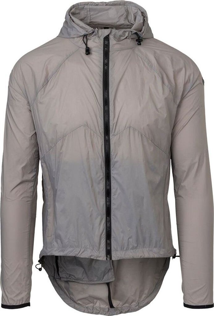 AGU Wind Hooded Venture Jacke Elephant Grey M