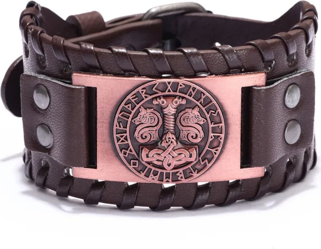 Armband Ethnic Impactor Braun - Einzigartiger Herren Schmuck KP34345