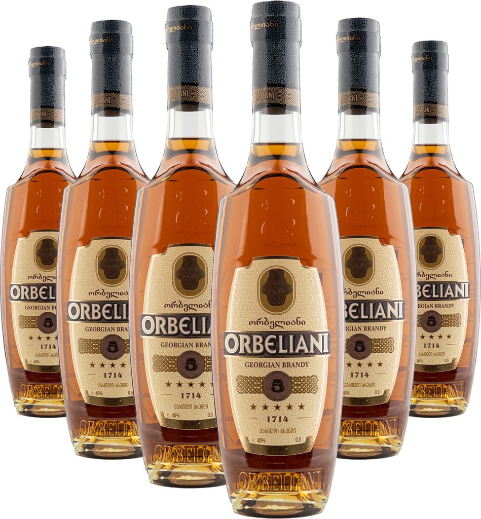 Brandypaket von Orbeliani 7 Jahre alt Brandy aus Georgien
