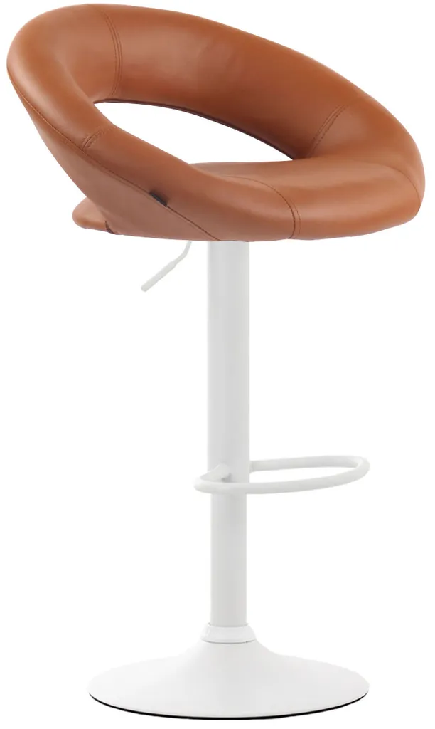 Tabouret de bar Olinda confortable et réglable pour dos et petits sols