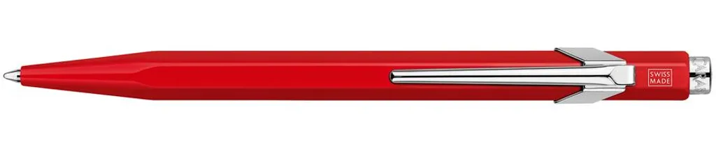 Stylo bille 849 Caran d'Ache Rouge idéal pour prise de notes et cadeau