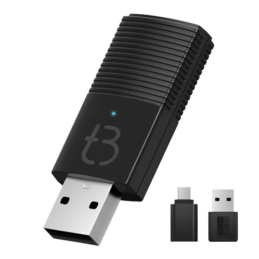 TRADEBIT Wireless Android Auto MINI Adapter USB-A & Type-C Zdjęcie produktu 