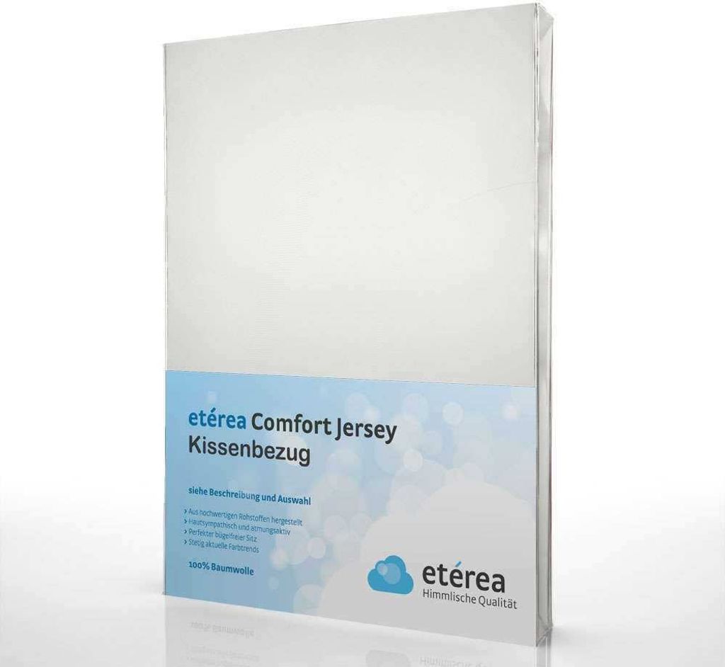 etérea Jersey Kissenbezug Baumwolle 40x140 cm