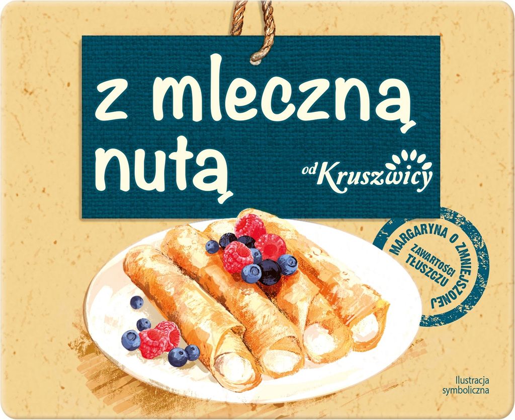Margarina z nutami mlecznymi Kru 250 g Zdjęcie produktu 