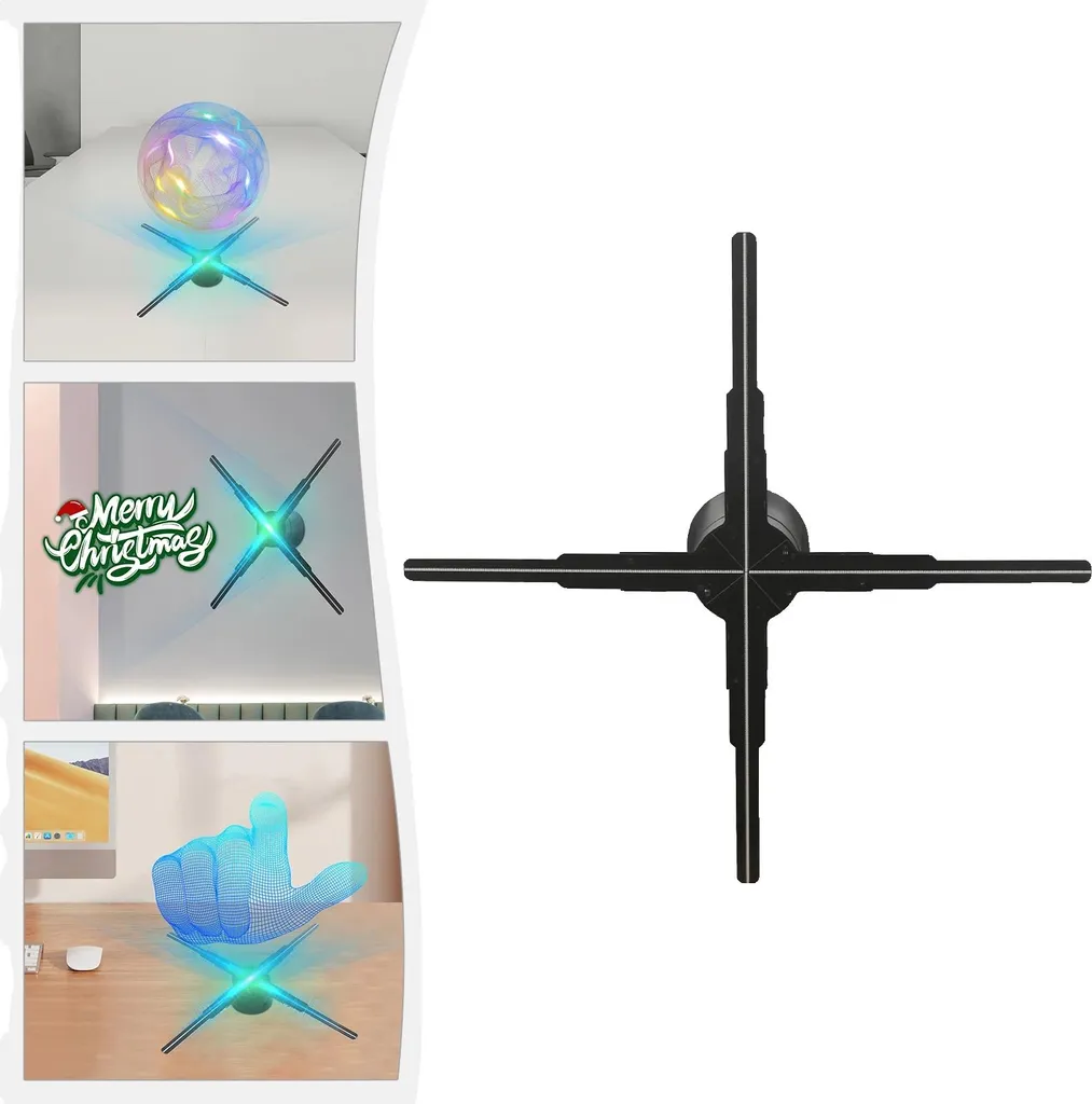 Boostez vos Ventes avec ce Ventilateur Hologramme 3D LED Connecté