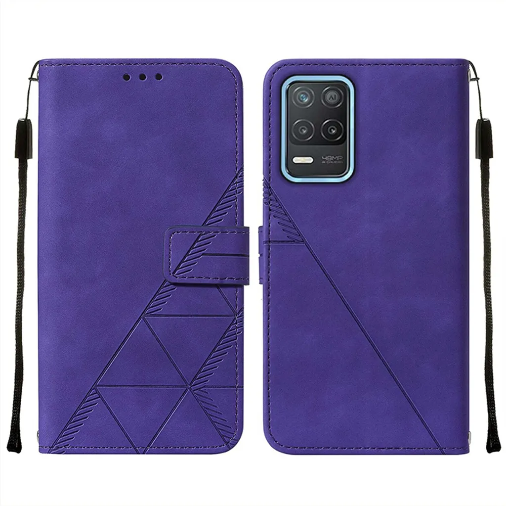 Cover Flip Realme Narzo 30 5G Viola - Protezione 360 e Porta Carte