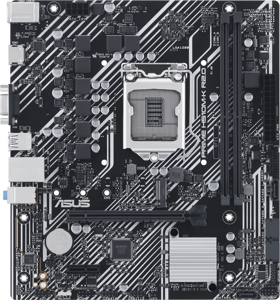 ASUS MB ASUS PRIME H510M-K R2.0 (Intel,1200,DDR4,mATX)