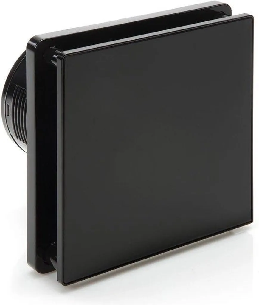 Ventilateur d'extraction salle de bains blanc 100mm avec clapet antiretour