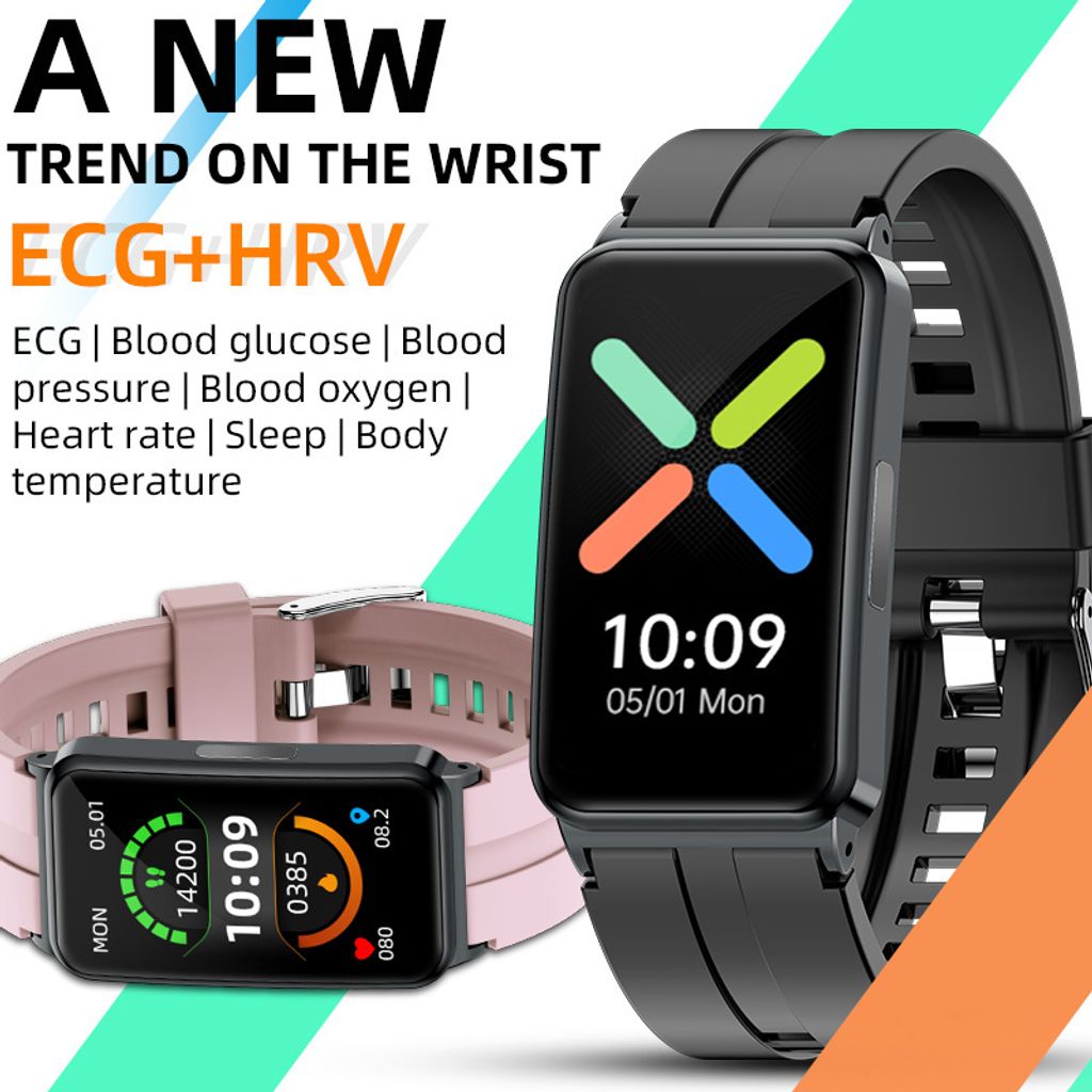 INF Smartwatch F r Herren Damen Mit EKG HRV Kaufland de