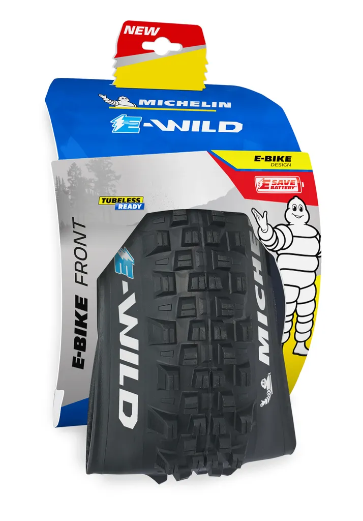 Michelin E-Wild 27.5x2.80 Front, Pneu VAE Renforcé pour Terrain Technique - 5