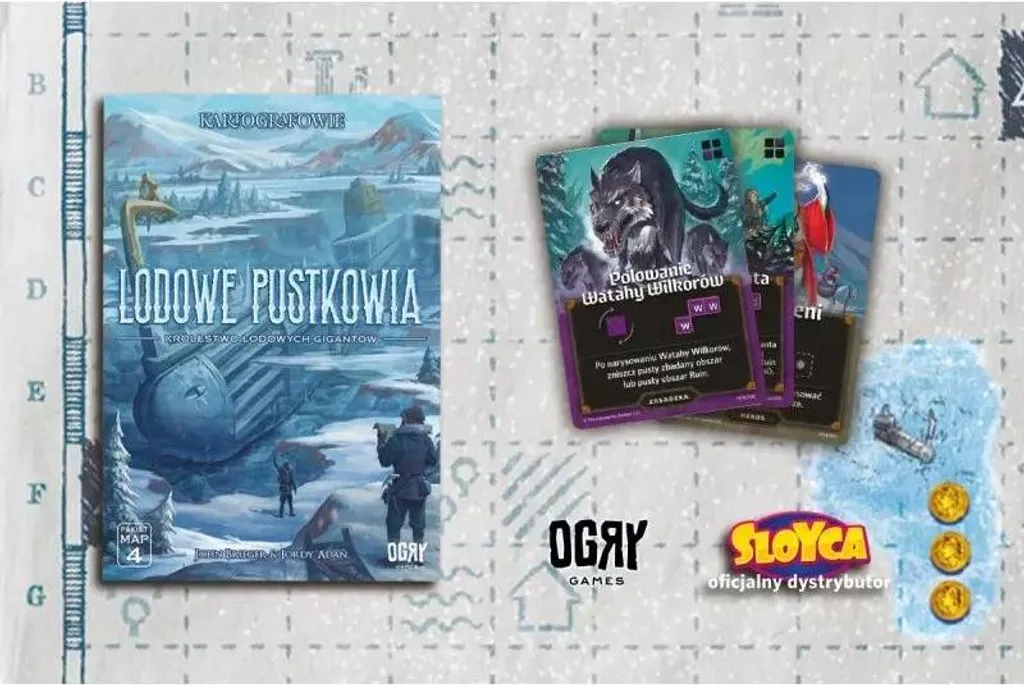 Jeu de cartes Cartographers Ice Hollows pour jouer en famille