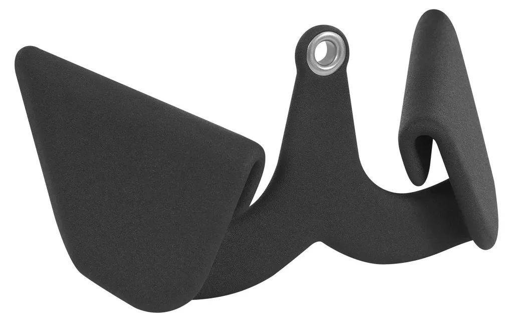 Embout barre de traction grande capacité de charge avec grip noir mat