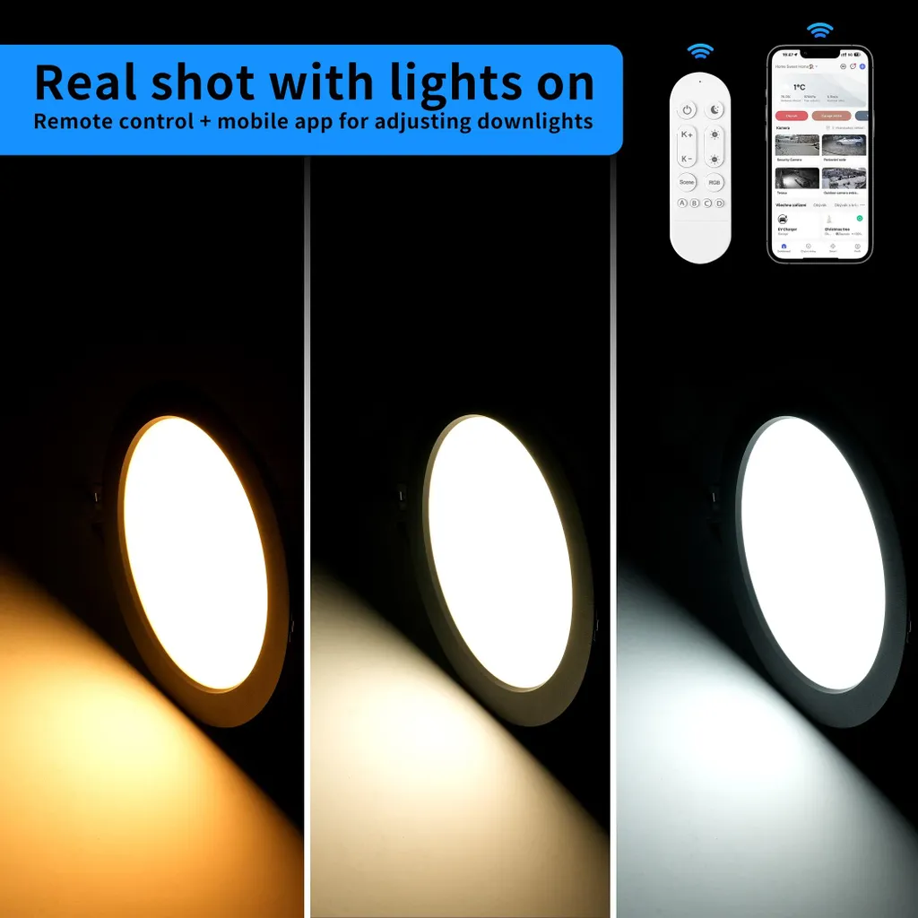 Spot LED Encastré Connecté Immax NEO DOWN 36W CCT Dimmable Blanc - 10