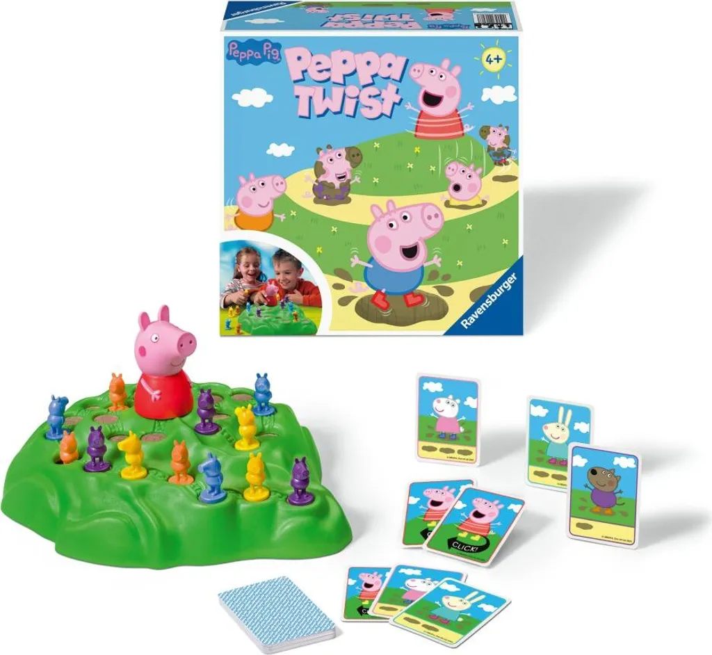 Peppa Pig : Peppa Twist, le jeu de société interactif pour les petits