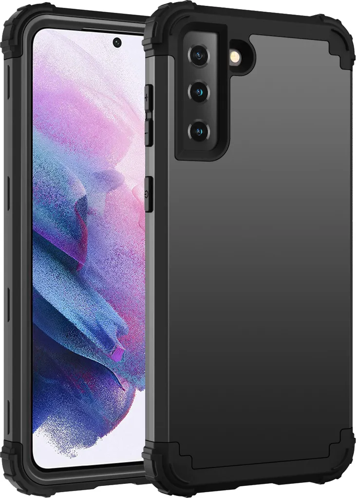 Samsung Galaxy S21 Plus 5G Cover 3in1 Full Body Hybrid Black