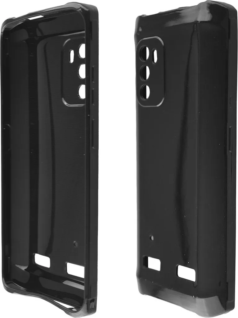 caseroxx custodia protettiva in TPU compatibile con Ulefone Armor X10, custodia per cellulare in gomma nera