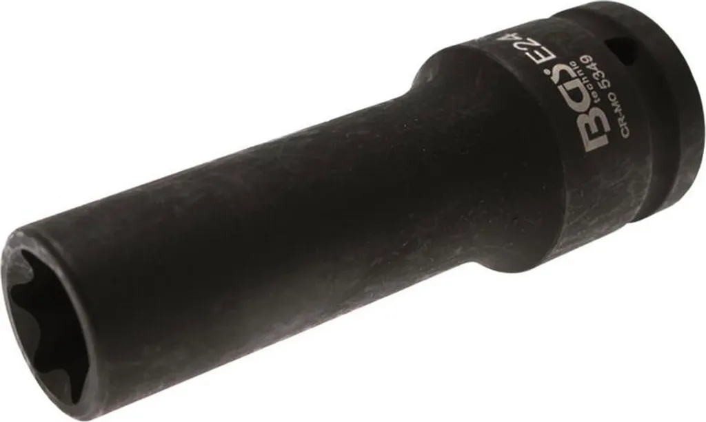 Douille de force E-Torx E24 profonde 3/4 pour clé à chocs BGS 5349 Pro