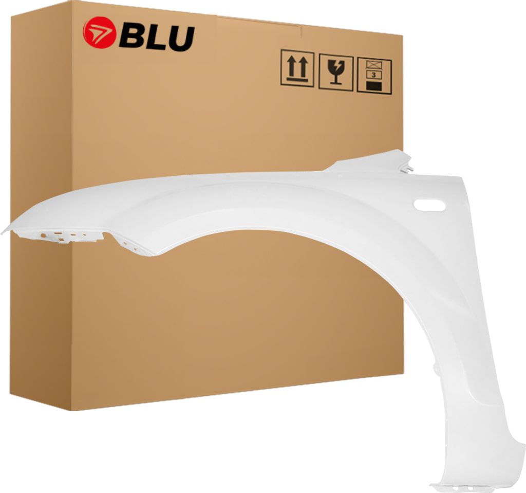 BLU Błotnik pasujący do Ford Focus MK2 II 7VTA Lewy Biały Zdjęcie produktu 