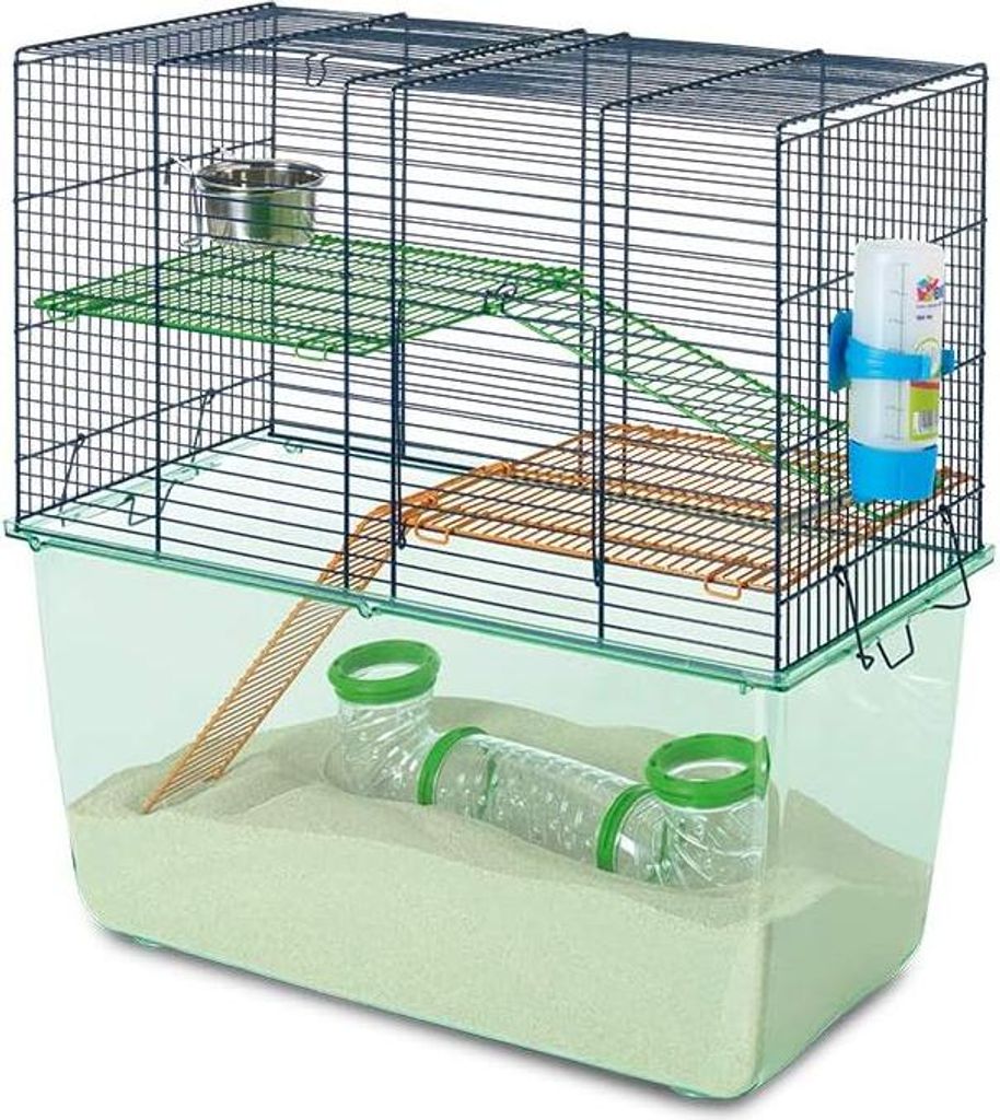 Habitat für Gerbil Käfig - marineblau - Petface