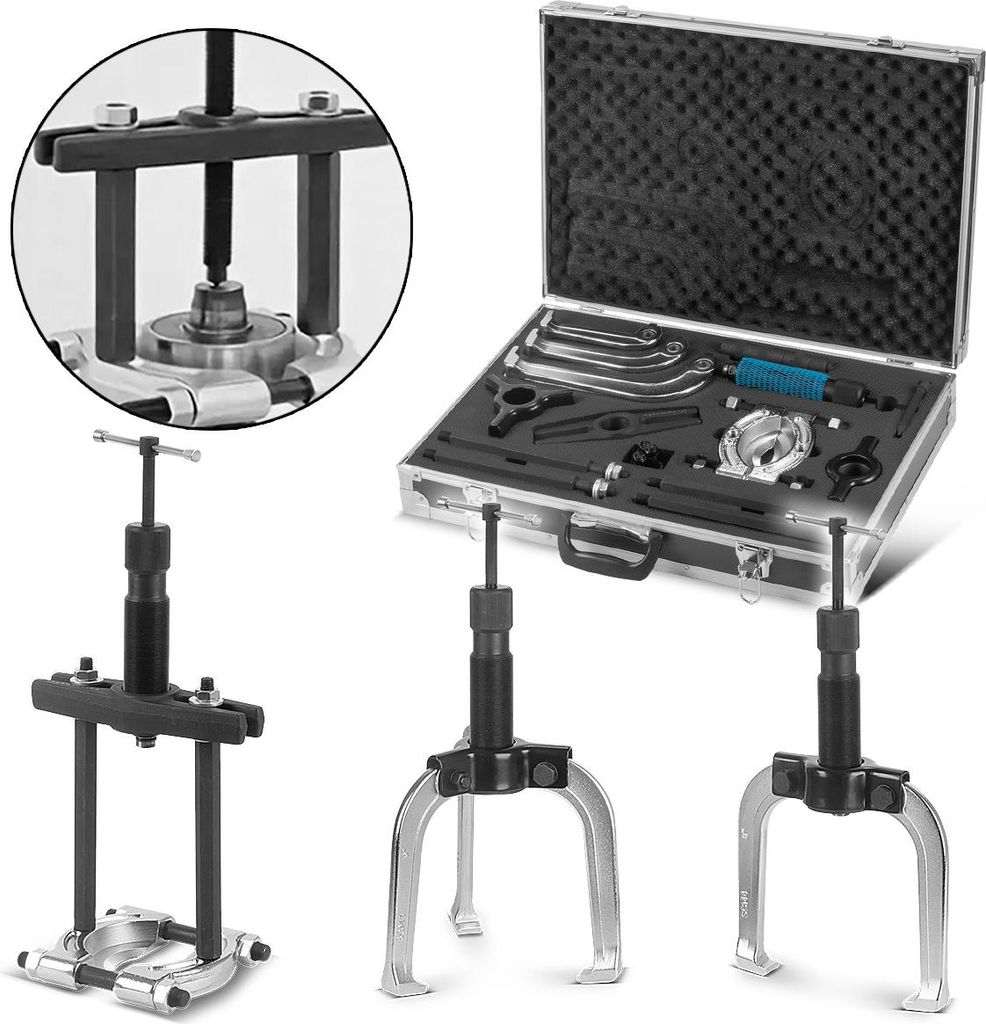 STAHLWERK Lagerabzieher Hydraulischer Universal Abzieher mit 10 t Zugkraft