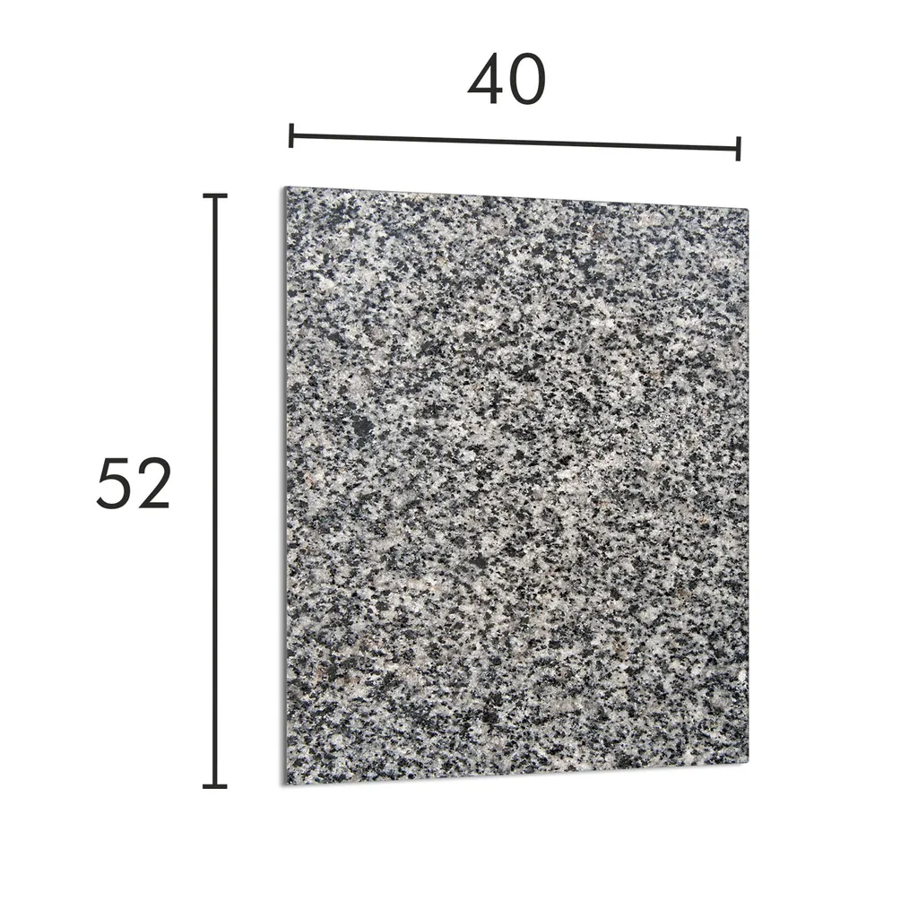 Copri Piano Cottura 40x52 Vetro Temperato Grigio | Protezione e Tagliere - 2